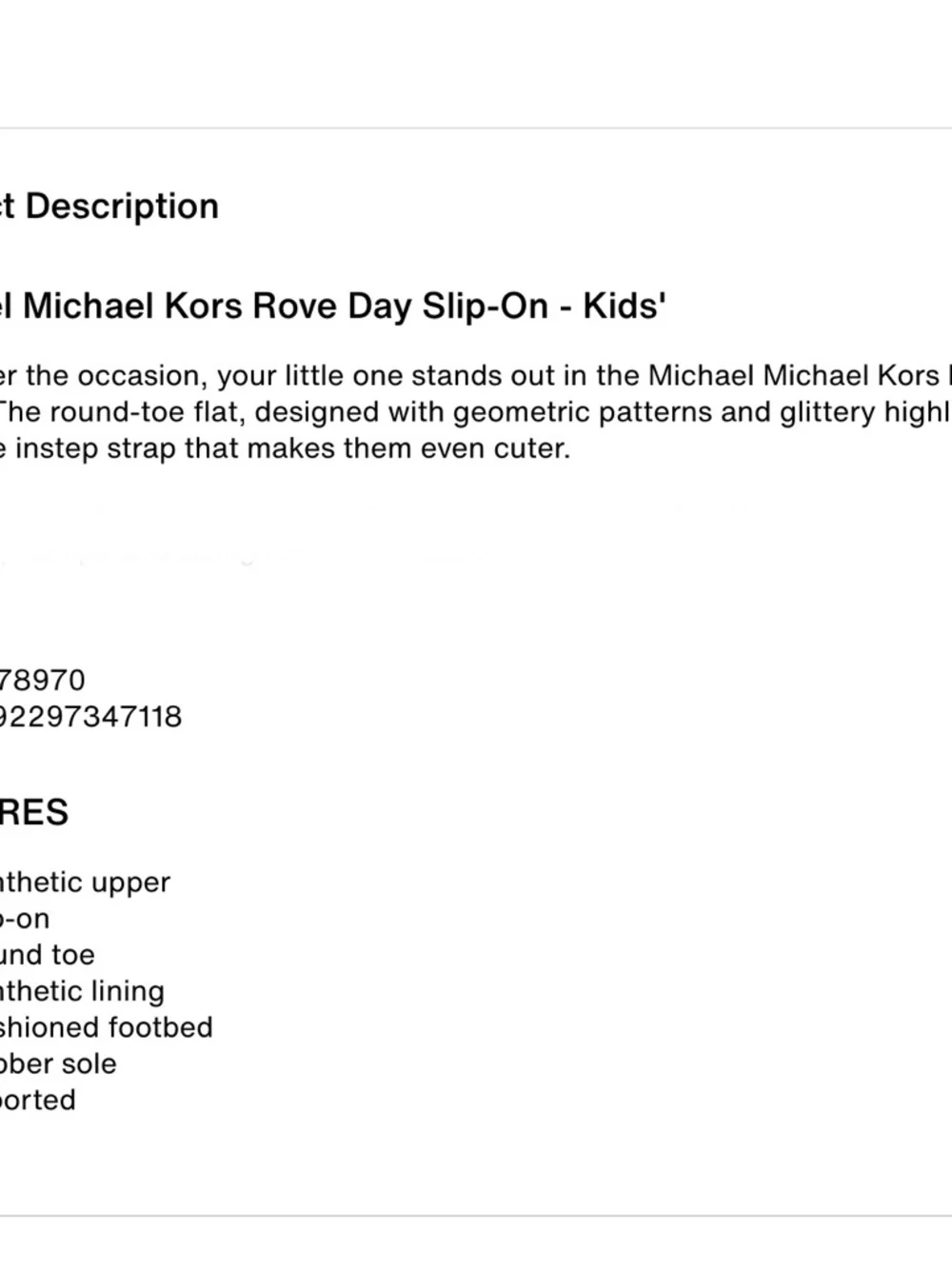 MICHAEL Michael Kors Kids Gold Sparkle Mary Jane Flats with Bow - Picture 11 of 11